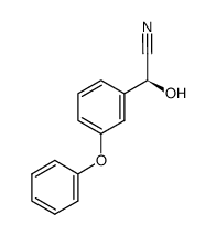 cas no 61826-76-4 is (S)-2-HYDROXY-2-(3-PHENOXYPHENYL)ACETONITRILE