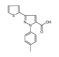 cas no 618382-78-8 is 5-THIOPHEN-2-YL-2-P-TOLYL-2H-PYRAZOLE-3-CARBOXYLICACID