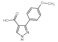 cas no 618383-46-3 is 3-(4-methoxy-phenyl)-1h-pyrazole-4-carboxylic acid