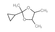 cas no 61920-38-5 is 1,3-Dioxolane,2-cyclopropyl-2,4,5-trimethyl-