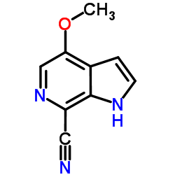 cas no 619331-72-5 is 1H-Pyrrolo[2,3-c]pyridine-7-carbonitrile,4-methoxy-(9CI)