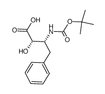 cas no 62023-65-8 is (2S,3R)-3-((TERT-BUTOXYCARBONYL)AMINO)-2-HYDROXY-4-PHENYLBUTANOIC ACID