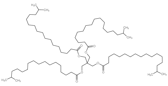 cas no 62125-22-8 is 2,2-bis[[(1-oxoisooctadecyl)oxy]methyl]-1,3-propanediyl bis(isooctadecanoate)