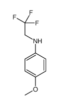 cas no 62158-95-6 is 4-Methoxy-N-(2,2,2-trifluoroethyl)aniline