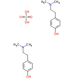 cas no 622-64-0 is hordenine sulfate