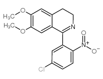 cas no 62206-13-7 is 1-(5-chloro-2-nitrophenyl)-3,4-dihydro-6,7-dimethoxyisoquinoline