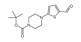cas no 623588-30-7 is tert-Butyl 4-(5-formyl-2-thienyl)piperazine-1-carboxylate