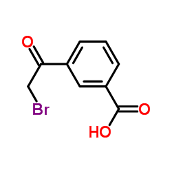 cas no 62423-73-8 is 3-(2-Bromoacetyl)benzoic acid