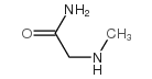 cas no 6250-76-6 is 2-(Methylamino)acetamide