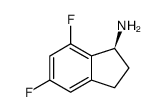 cas no 625471-17-2 is (S)-5,7-DIFLUORO-INDAN-1-YLAMINE