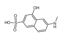 cas no 6259-53-6 is 4-hydroxy-6-methylamino-2-naphthalene sulfonic acid