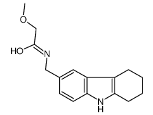 cas no 6259-57-0 is 2-methoxy-N-(6,7,8,9-tetrahydro-5H-carbazol-3-ylmethyl)acetamide