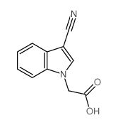 cas no 626218-03-9 is (3-Cyano-indol-1-yl)-acetic acid
