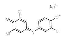 cas no 6273-47-8 is 2,5-Cyclohexadien-1-one,2,6-dichloro-4-[(3-chloro-4-hydroxyphenyl)imino]-, sodium salt (1:1)