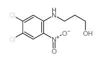 cas no 62780-67-0 is 1-Propanol,3-[(4,5-dichloro-2-nitrophenyl)amino]-