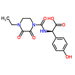 cas no 62893-24-7 is (2R)-2-[(4-Ethyl-2,3-dioxopiperazinyl)carbonylamino]-2-(4-hydroxyphenyl)acetic acid