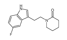 cas no 62933-31-7 is 1-[2-(5-fluoro-1H-indol-3-yl)ethyl]piperidin-2-one
