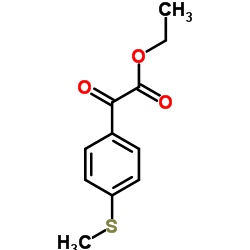 cas no 62936-31-6 is Ethyl [4-(methylsulfanyl)phenyl](oxo)acetate