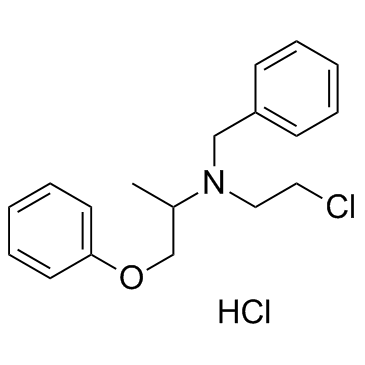 cas no 63-92-3 is Phenoxybenzamine HCl