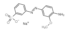 cas no 6300-07-8 is 4-Amino-3-methoxyazobene-3'-sulfonic acid sodium salt