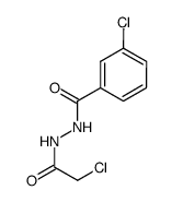 cas no 63002-49-3 is 3-chloro-N'-(2-chloroacetyl)benzohydrazide