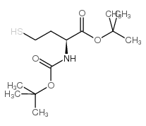 cas no 630108-94-0 is tert-butyl 2-[(2-methylpropan-2-yl)oxycarbonylamino]-4-sulfanylbutanoate
