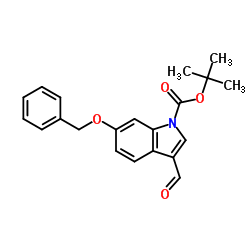 cas no 630110-71-3 is tert-Butyl 6-(benzyloxy)-3-formyl-1H-indole-1-carboxylate