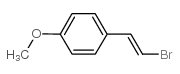 cas no 6303-59-9 is Benzene,1-(2-bromoethenyl)-4-methoxy-