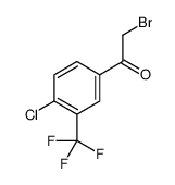 cas no 630404-09-0 is 4-CHLORO-3-(TRIFLUOROMETHYL)PHENACYL BROMIDE