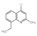cas no 63136-24-3 is 4-chloro-8-ethyl-2-methylquinoline
