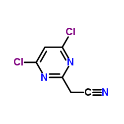 cas no 63155-43-1 is (4,6-Dichloro-2-pyrimidinyl)acetonitrile