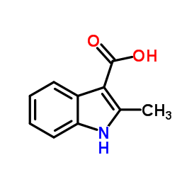 cas no 63176-44-3 is 2-Methyl-1H-indole-3-carboxylic acid