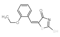 cas no 6319-50-2 is 4-Thiazolidinone,5-[(2-ethoxyphenyl)methylene]-2-thioxo-