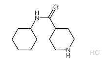 cas no 63214-55-1 is N-Cyclohexyl-4-piperidinecarboxamide hydrochloride