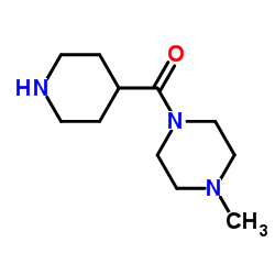 cas no 63214-56-2 is 1-methyl-4-(piperidin-4-ylcarbonyl)piperazine