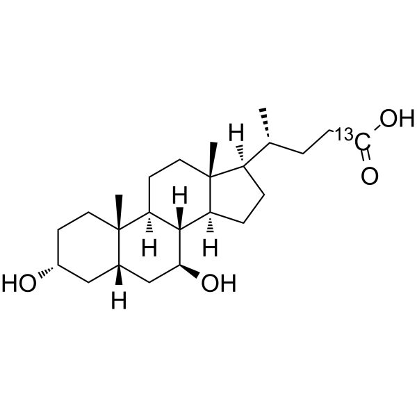 cas no 63296-46-8 is Ursodeoxycholic acid-13C
