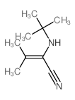 cas no 63364-14-7 is 2-Butenenitrile,2-[(1,1-dimethylethyl)amino]-3-methyl-