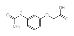 cas no 6339-04-4 is 2-(3-acetamidophenoxy)acetic acid