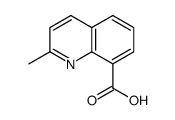 cas no 634-37-7 is 2-methylquinoline-8-carboxylic acid