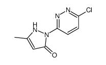 cas no 63480-43-3 is 2-(6-chloropyridazin-3-yl)-5-methyl-1H-pyrazol-3-one