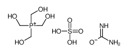 cas no 63502-25-0 is Tetrakis(hydroxymethyl)phosphonium sulfate urea polymer