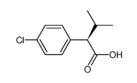 cas no 63640-09-5 is (R)-2-(4-Chlorophenyl)-3-methylbutanoic acid