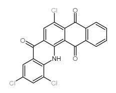 cas no 6373-31-5 is Naphth[2,3-c]acridine-5,8,14(13H)-trione,6,10,12-trichloro-