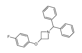 cas no 63843-76-5 is 1-benzhydryl-3-(4-fluorophenoxy)azetidine