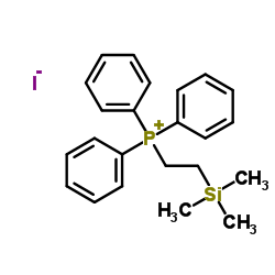 cas no 63922-84-9 is (2-Trimethylsilylethyl)triphenylphosphonium Iodide