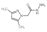 cas no 64019-58-5 is 2-(3,5-DIMETHYL-1H-PYRAZOL-1-YL)ACETOHYDRAZIDE