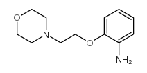 cas no 64039-56-1 is 2-(2-Morpholin-4-ylethoxy)aniline
