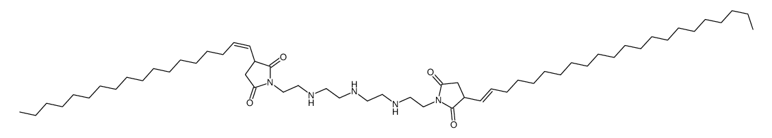 cas no 64051-46-3 is 1-[2-[[2-[[2-[[2-[3-(docosenyl)-2,5-dioxo-1-pyrrolidinyl]ethyl]amino]ethyl]amino]ethyl]amino]ethyl]-3-(octadecenyl)pyrrolidine-2,5-dione