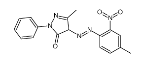 cas no 6407-77-8 is 2,4-dihydro-5-methyl-4-[(4-methyl-2-nitrophenyl)azo]-2-phenyl-3H-pyrazol-3-one