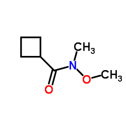 cas no 640768-72-5 is N-Methoxy-N-methylcyclobutanecarboxamide